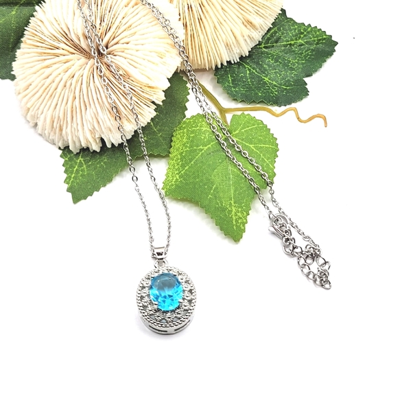 STERLING BLUE  TOPAZE! - Picture 2 of 6